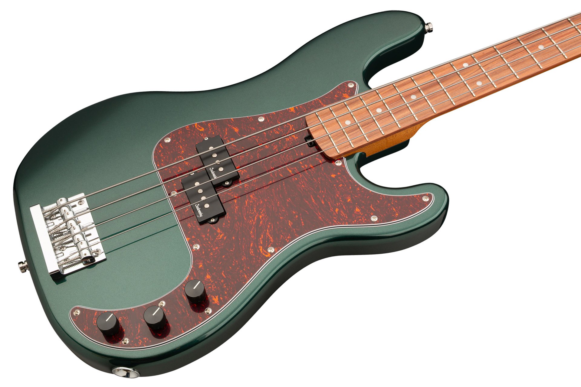 MetroExpress Ultra Vintage P-Bass 4-String Sherwood Green Metallic